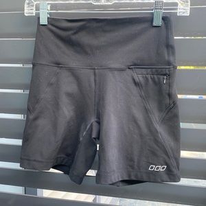 High waist bike shorts